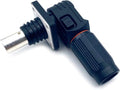 1 Set Battery Energy Storage Connector, 450A High Current Connectors Quick Plug Terminal Black Right Angle Plug and Socket IP67 Waterproof Power Adapter Crimping 185mm² Wiring (1500V)