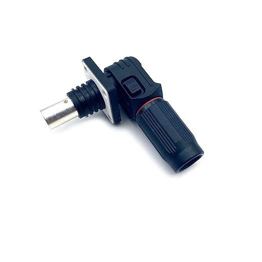 70A Battery Energy Storage Connector, 10mm² High Current Connectors IP67 Waterproof Crimping Wiring Power Adapter Quick Plug Terminal Right Angle Plug and Socket (1000V Black+Orange)