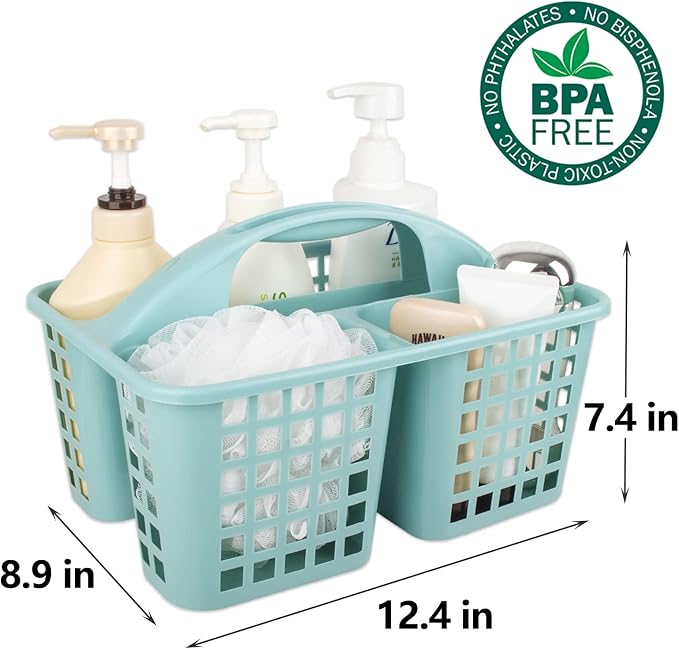 Portable Shower Caddy Basket Plastic Storage Basket - Image 6