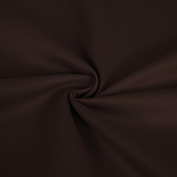 IGEMAEVE Blackout Curtains for Bedroom Grommets Chocolate 52" W x 90" L | - Image 5