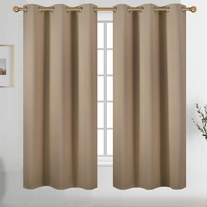 Diraysid Natural Grommet Blackout Curtains by Diraysid%2C+refresh+your+life
