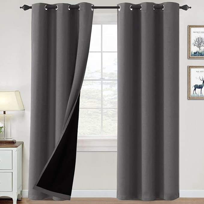 H.VERSAILTEX 100% Blackout Curtains by HVERSAILTEX