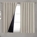 BGment 100% Room Darkening Thermal Insulated Blackout Curtains 54 Inches Long by BGment