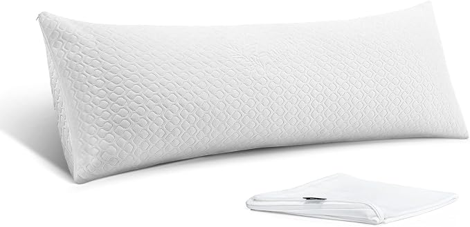 Extra Firm Body Pillow 1.5cm Cubies Memory Foam – Pain Relief & Sleeping & by RainmrBedding