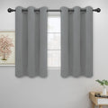Easy-Going Thermal Grommet Blackout Curtains, 2 Panels 42x45 in, Light Gray | by Easy-Going