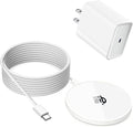 Qi2.2 25W Mag Safe Charger,10FT iPhone 17 Magnetic Wireless Fast Charger Wireless Mag Safe Fast Charging Pad with 35W USB C Power Adapter for iPhone Air 17 16 15 14 13 12 Pro Max Plus,AirPods Pro 2/3