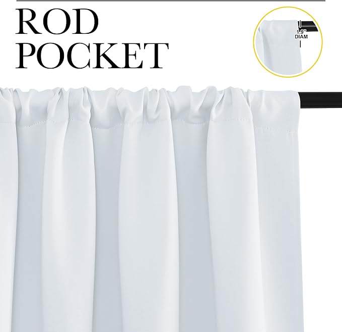 NICETOWN Bedroom Curtain Panels - Image 3