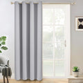 Yakamok Light Grey Room Darkening Curtains 84 inch Sliding Door Drapes | 1 by Yakamok