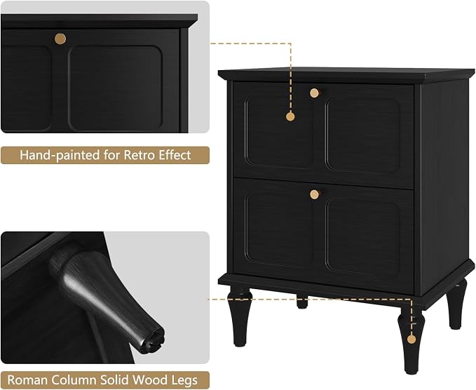 ARTPOWER Nightstands Set of 2 - Image 4