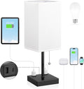 Bedside Lamp for Bedroom by Aooshine
