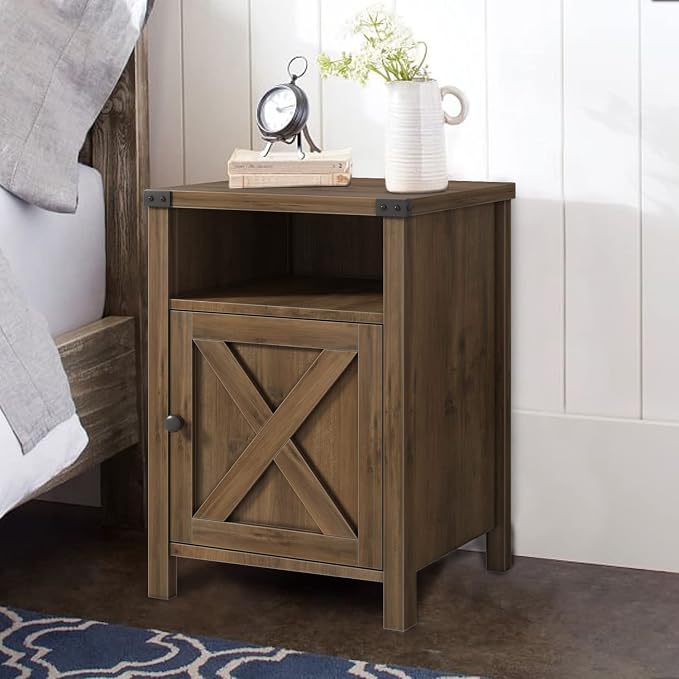 Farmhouse End Table, Nightstand - Image 7