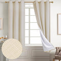 Diraysid 100% Blackout Curtains Light Beige Linen Curtains by Diraysid%2C+refresh+your+life
