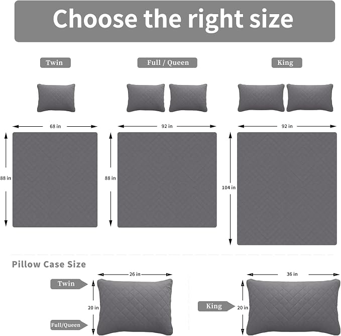 Easy-Going Reversible Quilt Set King, Bedspread - Image 7