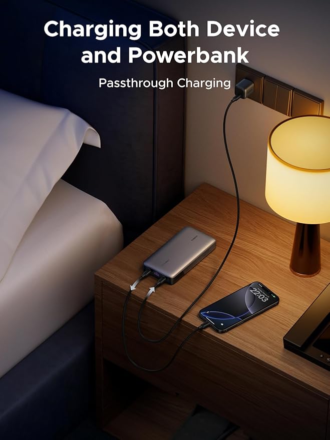 UGREEN Power Bank 25,000mAh 145W Laptop Portable Charger, Nexode 3-Port USB C PD Battery Pack, for MacBook Pro/Air, Dell XPS, iPhone 17/16/15/14, Galaxy S24, Steam Deck, iPad, and More