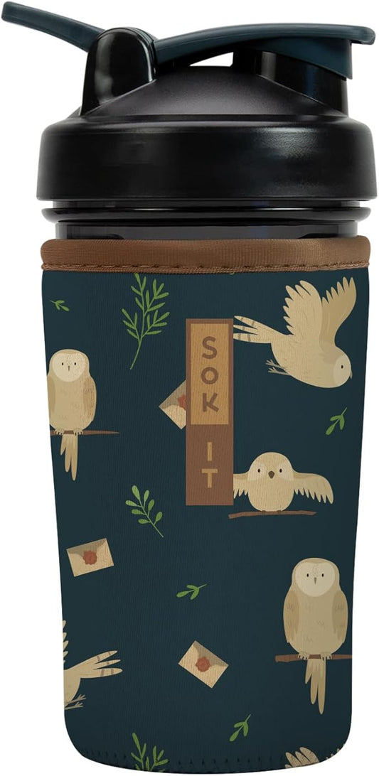 Sok It BotlSok Protein Blender Shaker Bottle Sleeve Insulated Neoprene Cover (Acceptance Letter, Fits 24oz Blender)