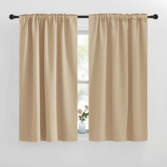 NICETOWN Window Treatment Curtains Room Darkening Drapes - Image 2