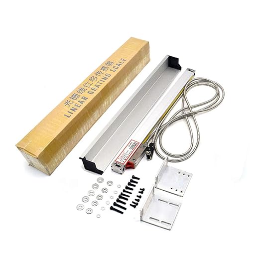 TOAUTO Digital Readout 2 Axis 3 Axis DRO Display Linear Scale 900mm 36" Precision 5um for Bridgeport/Knee Milling Lathe EDM Mill Machine