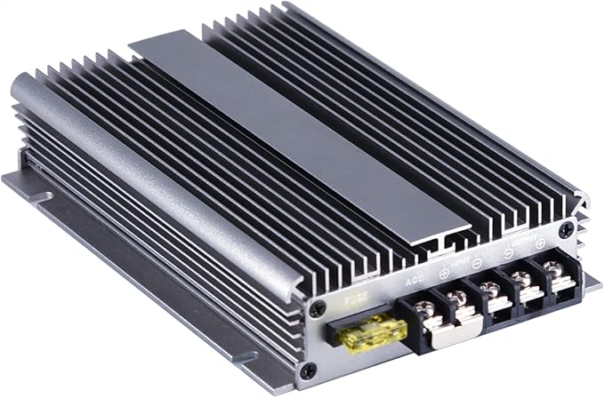 Cllena DC 40V-90V to 12V Converter Voltage Regulator Reducer 48V 60V 72V Step Down to 12V 40A 360W Converter Waterproof Buck Transformer Power Supply for Golf Cart Club Car LED Light