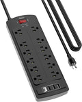 ALESTOR 15 Ft Surge Protector Power Strip by Alestor