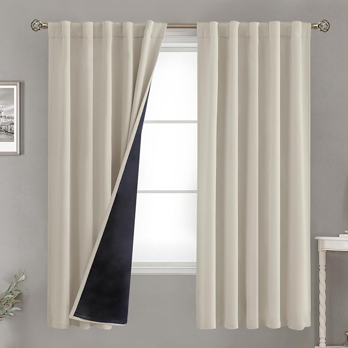 BGment 72 Inch Black Out Curtains by BGment