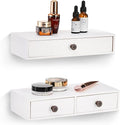 Yesland 2 Packs Space-Saving Floating Nightstand by Yesland