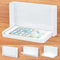 Small Floating Wall Shelf, Foldable Adhesive Mini Shelf by MONOSUGO