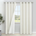 YoungsTex Ivory Linen 100% Blackout Curtains by YoungsTex