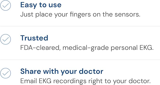 KardiaMobile 1-Lead Personal EKG Monitor