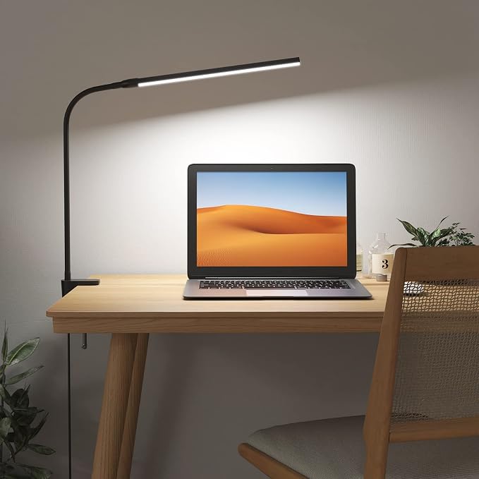 Lepro Clip on Desk Lamp, LED Reading Light - Image 9