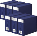 StorageTastic 6 Pack Bed Sheet Closet Organizers and Storage, Sturdy Foldable by StorageTastic