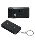 TREEWELL Remote Control Outlet Plug, 200FT Long Range Wireless Light Switch, Compact Design, 15A/1875W High-Power for Lamps, Lights, Household Appliances, FCC & ETL Listed