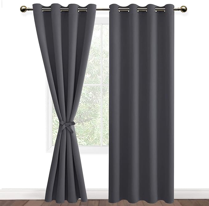 DWCN 84 Inch Long Blackout Curtains - Image 8