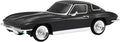WSTER Retro American Style car Bluetooth Speaker, Portable Wireless Outdoor Speaker, TWS Stereo, Support USB/TF/AUX, Party Bluetooth Speaker with Microphone,Classic car Gifts for Men(Black)