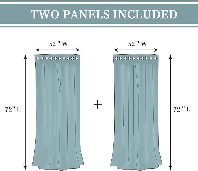BGment Thermal Insulated 100% Blackout Curtains - Image 5