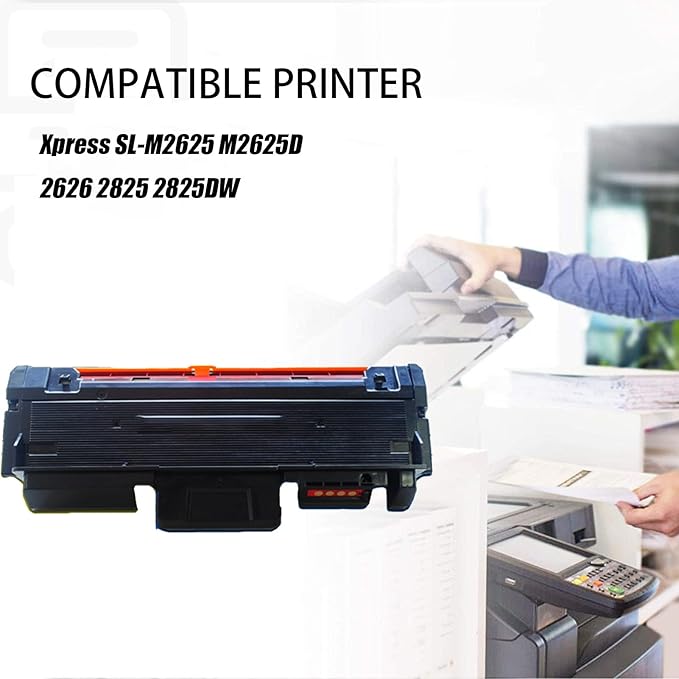 TEDGSH MLT-D116L Toner Cartridge Compatible for Samsung Xpress SL-M2625 M2625D 2626 2825 2825DW Printers, 3,000 Pages Black