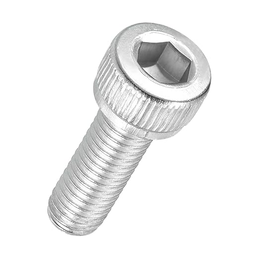Kozelo 60pcs Socket Head Cap Screws - [M5-0.8 x 14mm] 304 Stainless Steel Allen Socket Drive for Electrical Motor 3D Printing Fan Engine Replacement Use, Silver