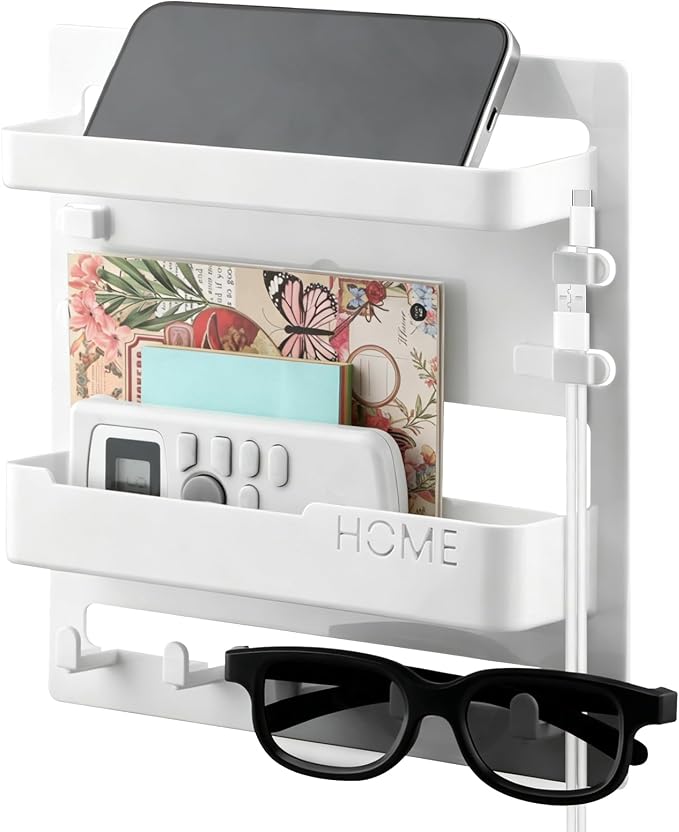 Bedside Shelf Wall Mount & Wall Nightstand by Unknown