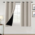 H.VERSAILTEX Oatmeal Blackout Curtains by HVERSAILTEX