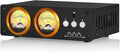 Douk Audio L3 RCA Audio Switch 1 in 3 Out & 3 in 1 Out, 3 Channel Switcher Selector Box with Remote Control & VU Meter & Bypass for PC, Amplifier, Speaker