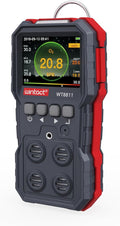 Wintact 4 in 1 Gas Leak Detector, Monitor Multi Gas Alarm Sniffers Combustible, Natural, Methane, Propane, Carbon Monoxide, Hydrogen Sulfide, Oxygen for Home, RV, Sewer