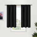 BGment Short Blackout Curtains for Kitchen Window by BGment