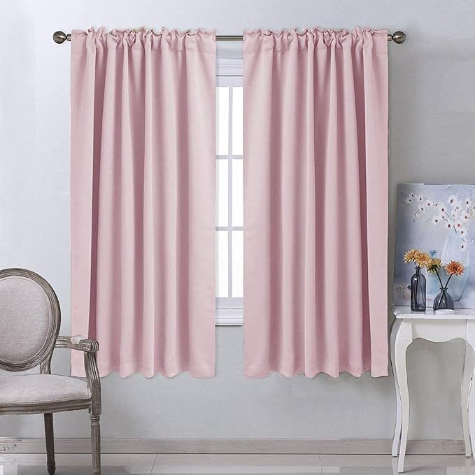 NICETOWN Bedroom Draperies Blackout Curtain Panels - Image 2