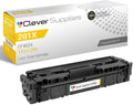 CS Replacement Toner Cartridge Compatible with HP 201X CF402X Yellow Color Pro MFP M277n Pro M252 Pro M252dw Pro MFP M277 Pro M277dw