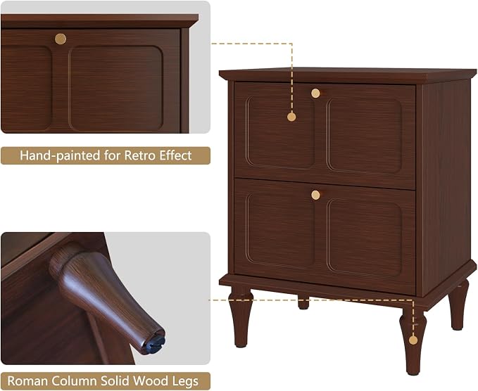 ARTPOWER Nightstands Set of 2 - Image 7
