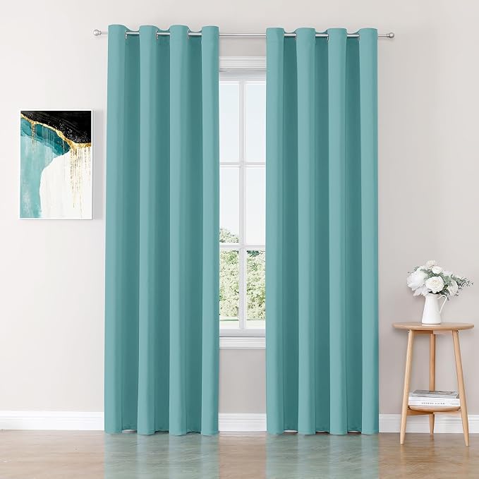 ChrisDowa Blackout Curtains for Bedroom and Living Room 102 Inches Long | 2 by ChrisDowa
