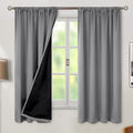 BGment Dove Grey 100% Blackout Curtains by BGment