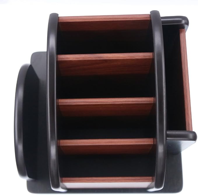 Coideal Remote Control Holder Caddy, 360° Rotating Coffee Table Organizer - Image 8