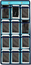 Classroom Pocket Chart For Cell Phones Calculators Over The Door Hanging Closet by ANIZER