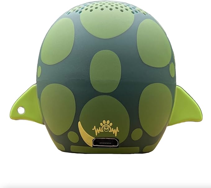 My Audio Pet TWS Mini Bluetooth Animal Wireless Speaker for Kids of All Ages - True Wireless Stereo – Pair with Another TWS Pet for Powerful Rich Room-Filling Sound (Turtle)