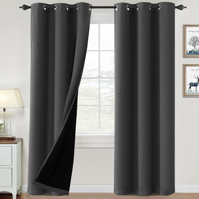H.VERSAILTEX 100% Blackout Curtains by HVERSAILTEX